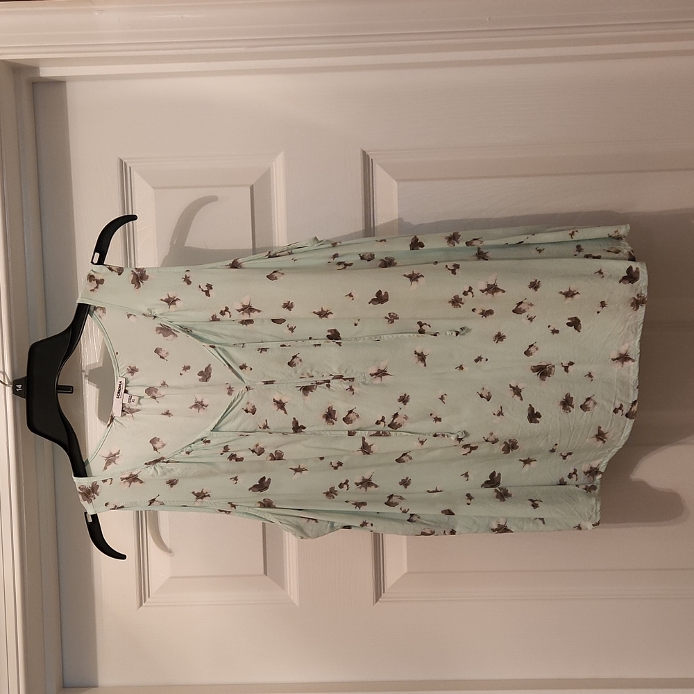 Sonoma sleeveless print top